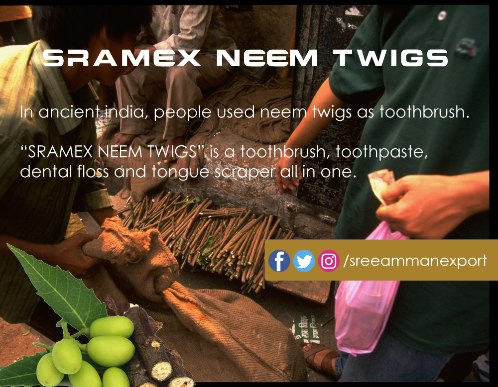 Neem tree sticks selling on streets, used as toothbrushes for centuries. (Photo by Robert Nickelsberg/The LIFE Images Collection via Getty Images/Getty Images)